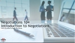 Procurement U Launches Negotiations Course