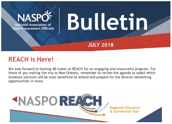 We look forward to hosting 48 states at REACH for an engaging and resourceful program. For those of you making the trip to New Orleans, remember to review the agenda to select which breakout sessions will be most beneficial to attend and prepare for the diverse networking opportunities in store.